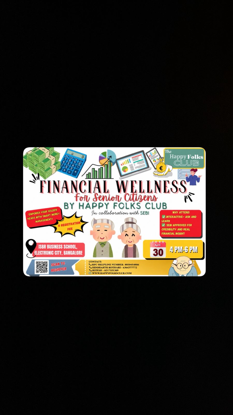 Financial Wellness Session for Senior Citizens | 30th April