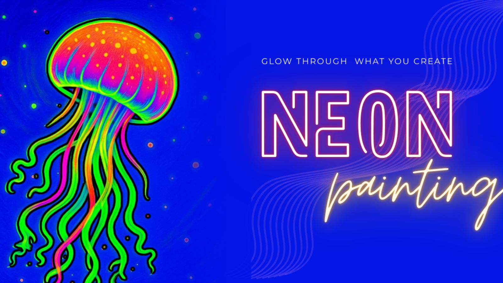 Neon painting
