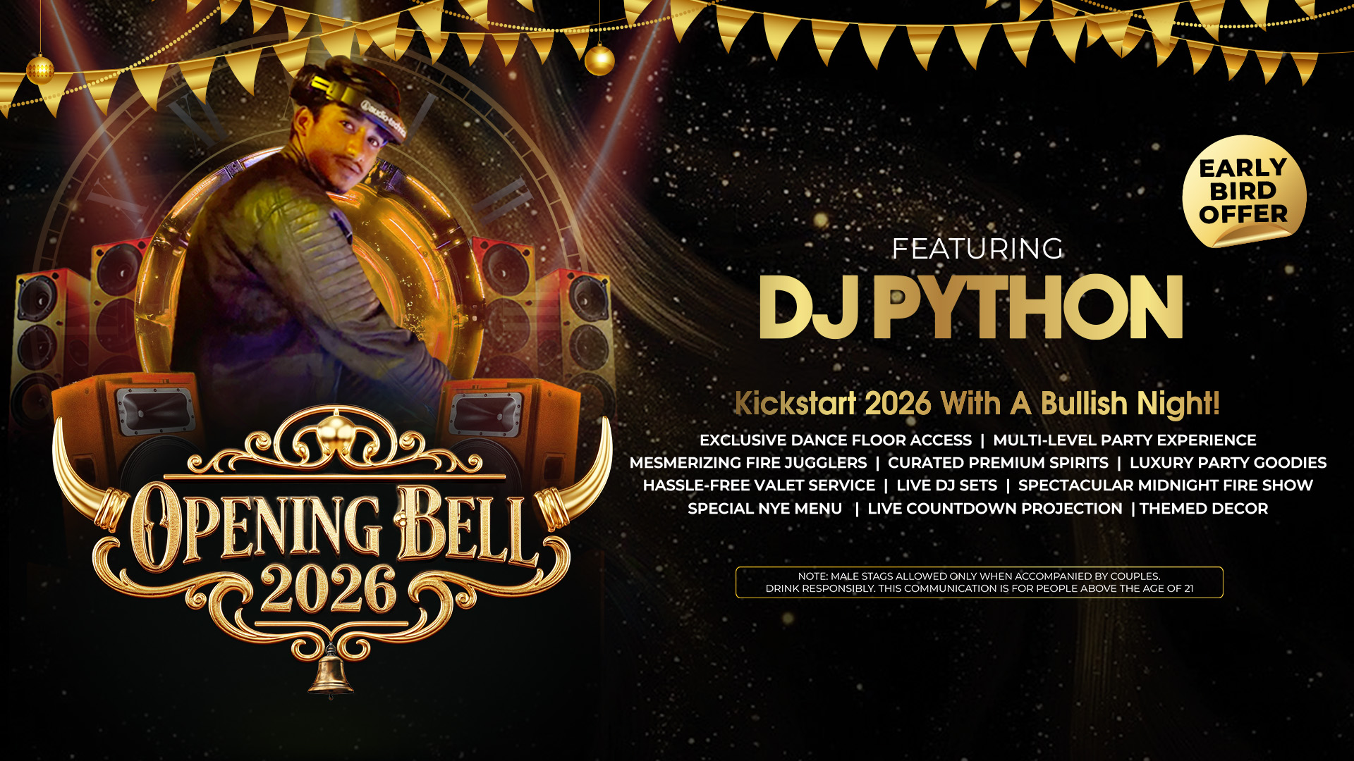 Opening Bell 2026 | Tipsy Bull: The Bar Exchange Bellandur