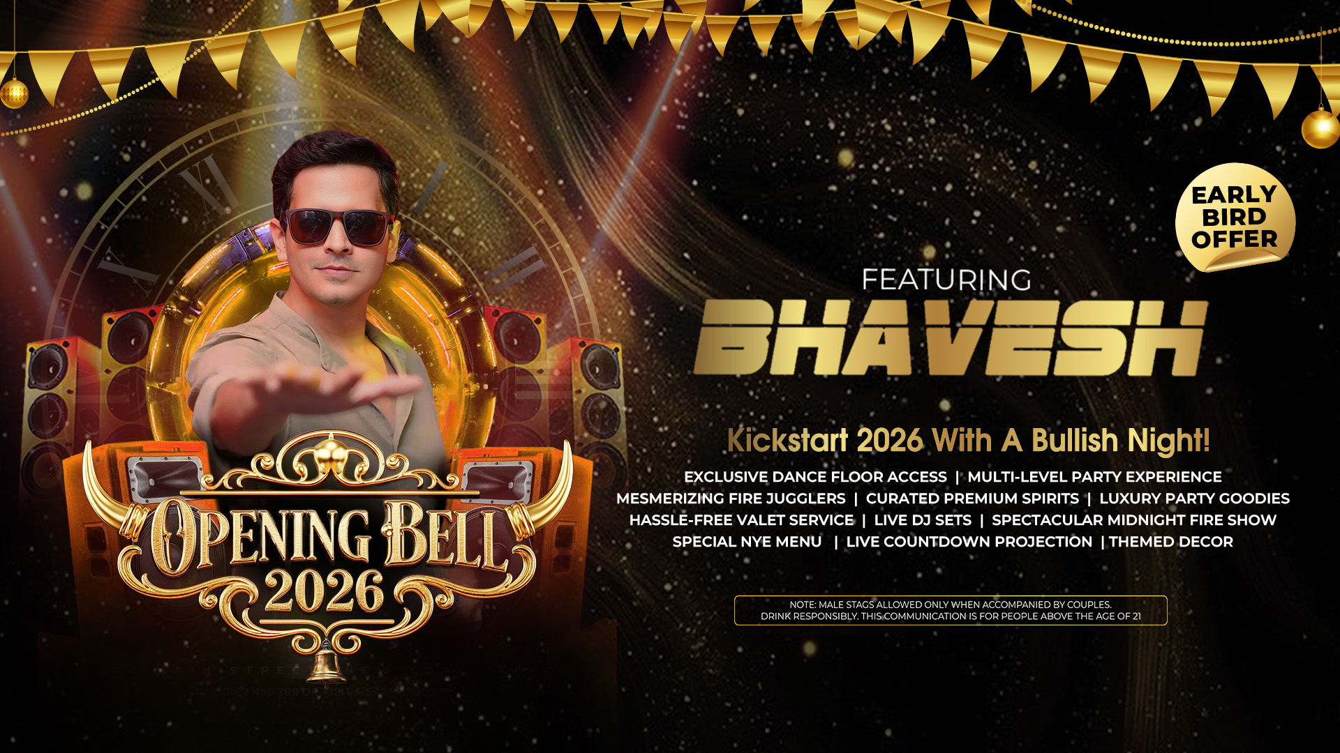 Opening Bell 2026 | Tipsy Bull: The Bar Exchange Indiranagar