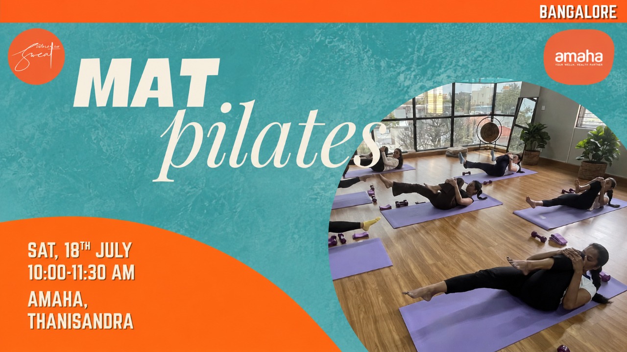 SIS X Amaha: Mat Pilates Workshop at Amaha, Thanisandra