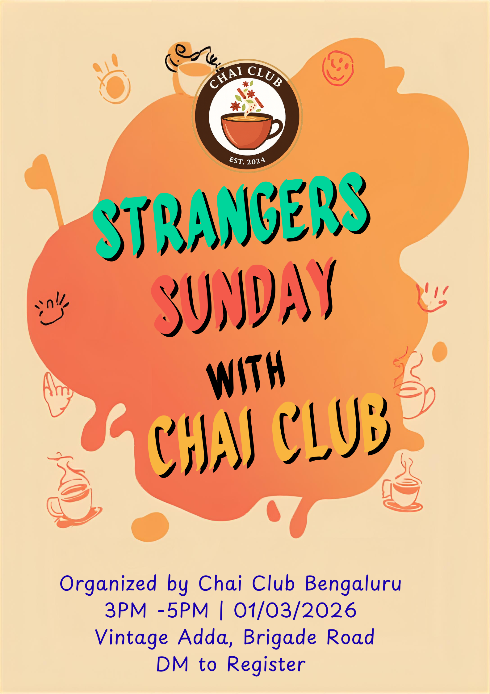 Strangers Sunday with Chai Club Bengaluru